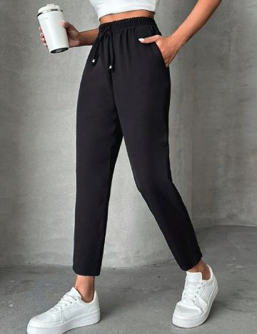 Pantaloni SHEIN, negru