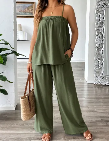 Compleu SHEIN CURVE, verde