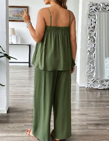 Compleu SHEIN CURVE, verde