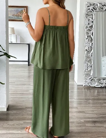 Compleu SHEIN CURVE, verde