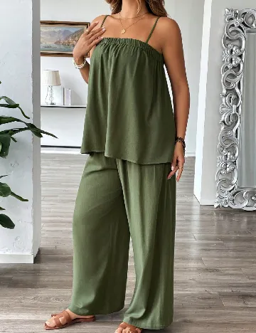 Compleu SHEIN CURVE, verde