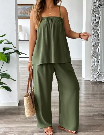 Compleu SHEIN CURVE, verde