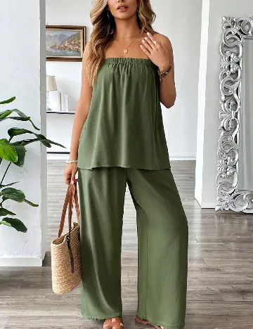 Compleu SHEIN CURVE, verde