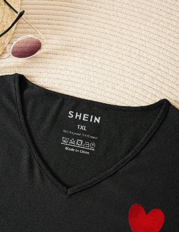 Tricou SHEIN CURVE, negru