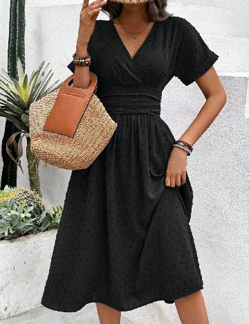 Rochie medie SHEIN, negru