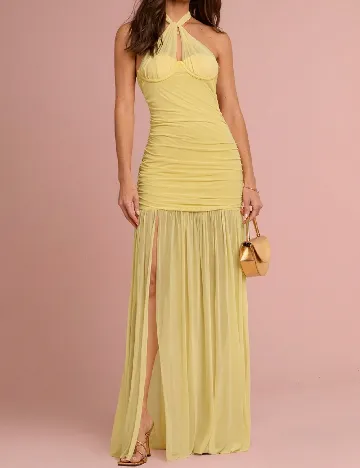 Rochie lunga SHEIN, galben