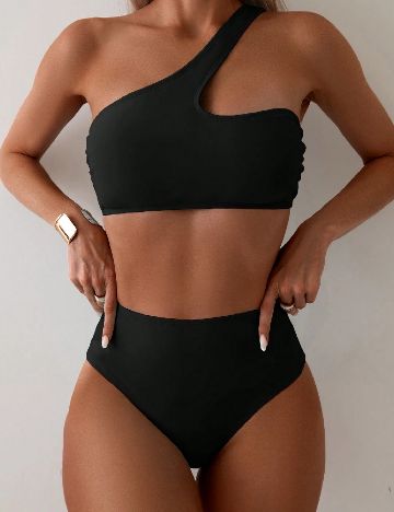 Costum de baie SHEIN, negru