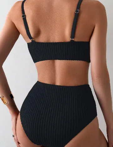 Costum de baie SHEIN, negru