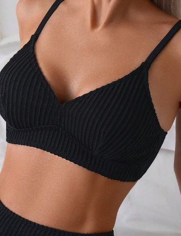Costum de baie SHEIN, negru