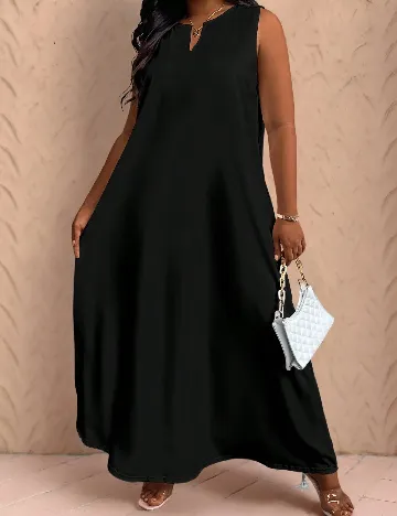 Rochie lunga SHEIN CURVE, negru