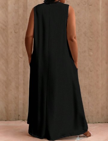 Rochie lunga SHEIN CURVE, negru