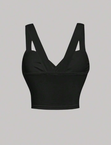 Top SHEIN CURVE, negru