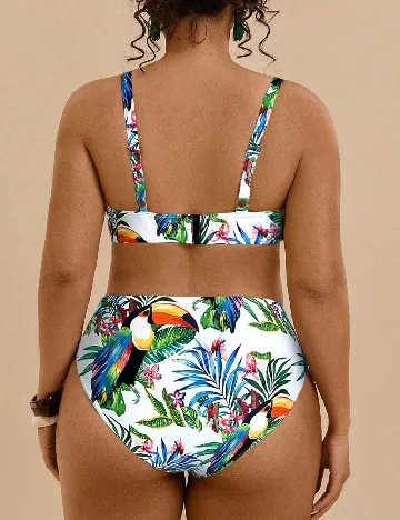 Sutien de baie SHEIN CURVE, mix culori