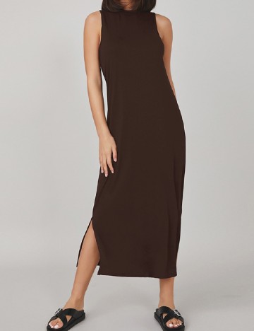 Rochie medie SHEIN, maro