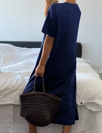 Rochie medie Dazy, bleumarin