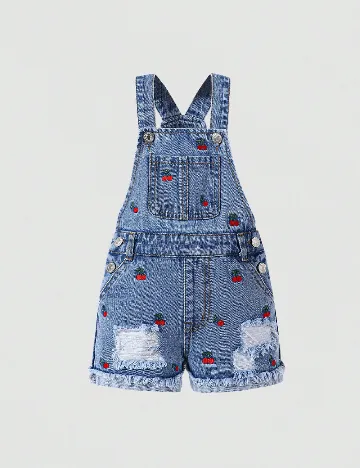 Salopeta Shein Kids, albastru