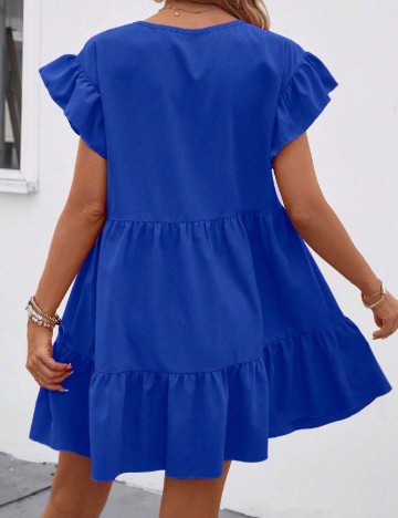 Rochie scurta SHEIN, albastru