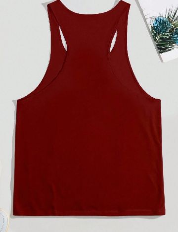 Maiou SHEIN Plus Size Men, visiniu