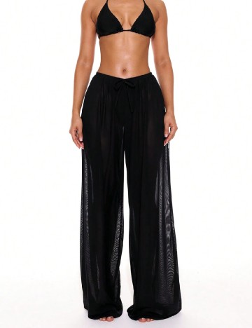 Pantaloni de plaja Musera, negru