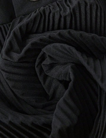 Pantaloni scurti SHEIN CURVE, negru