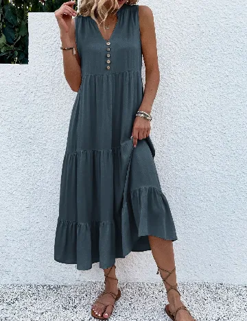 Rochie medie SHEIN, albastru