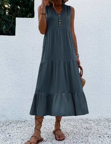 Rochie medie SHEIN, albastru