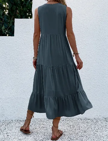 Rochie medie SHEIN, albastru