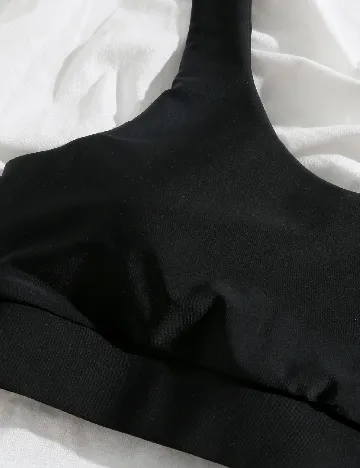 Bustiera de baie SHEIN, negru