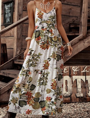 Rochie lunga SHEIN, mix culori