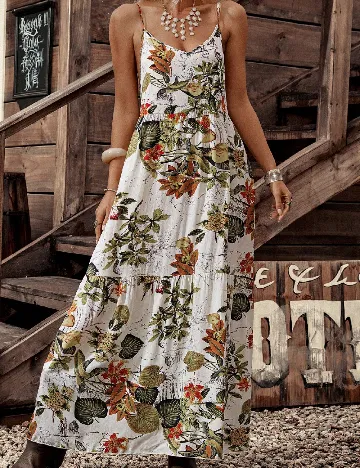 Rochie lunga SHEIN, mix culori