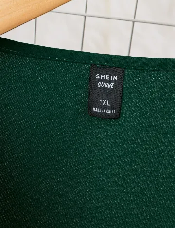 Rochie lunga SHEIN CURVE, verde