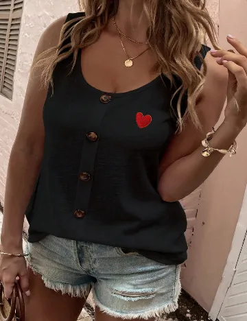 Maiou SHEIN CURVE, negru