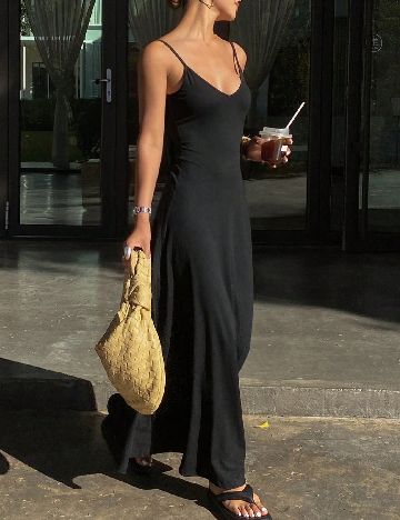 Rochie lunga SHEIN, negru