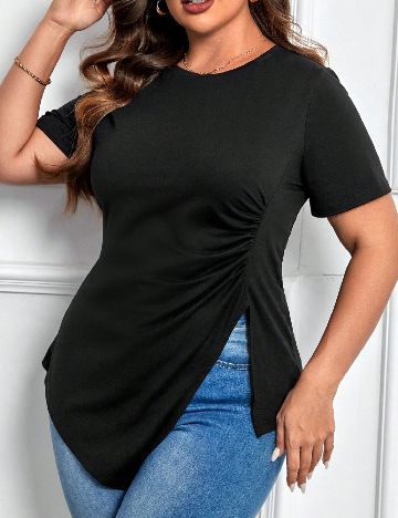 Bluza SHEIN CURVE, negru