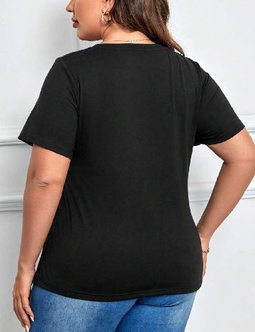 Bluza SHEIN CURVE, negru
