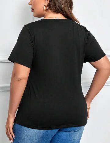 Bluza SHEIN CURVE, negru