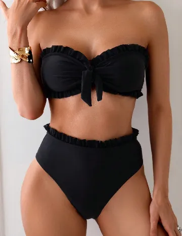 Costum de baie SHEIN, negru