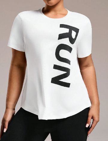 Tricou SHEIN CURVE, alb