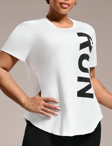 Tricou SHEIN CURVE, alb