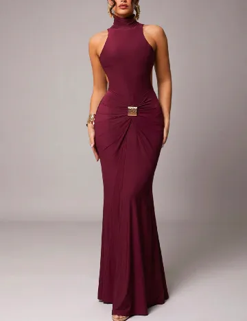 Rochie medie SHEIN, pruna