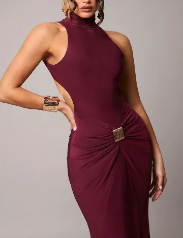 Rochie medie SHEIN, pruna