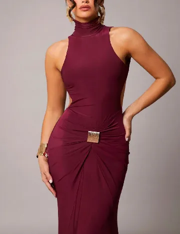 Rochie medie SHEIN, pruna