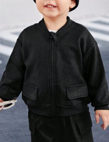 Jacheta Shein Kids, negru