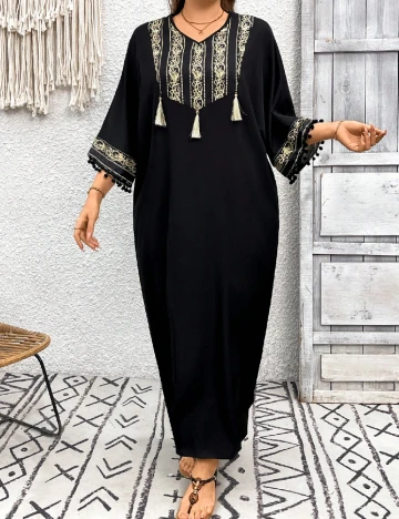 Rochie lunga SHEIN CURVE, negru