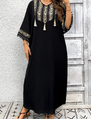 Rochie lunga SHEIN CURVE, negru