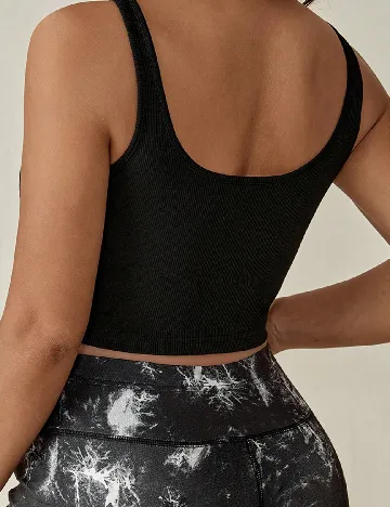 Top SHEIN Maternity, negru