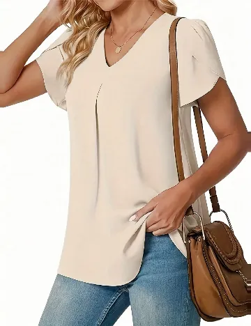 Bluza SHEIN CURVE, bej