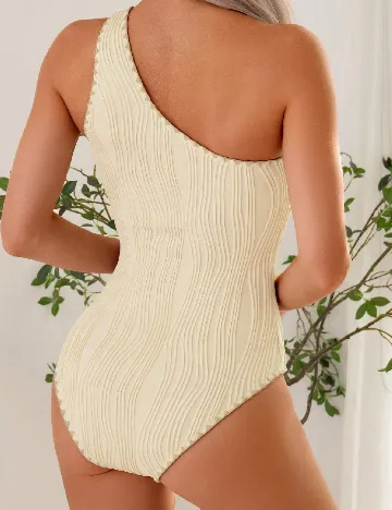 Costum de baie SHEIN, bej