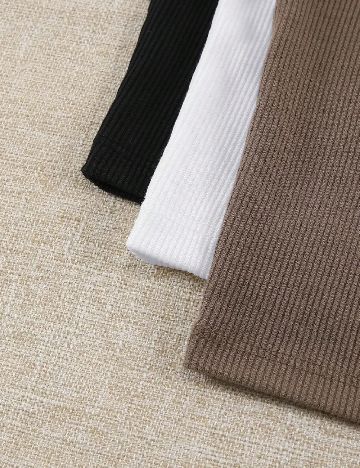 Set topuri 3 bucati SHEIN, mix culori