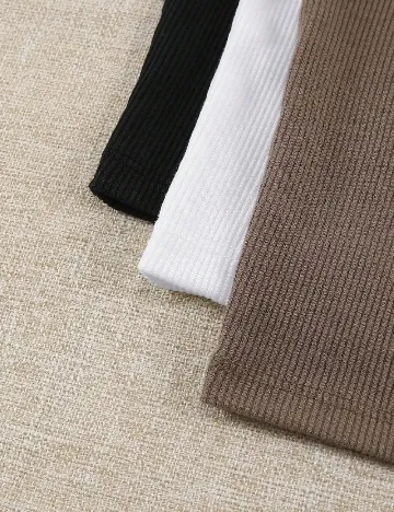 Set topuri 3 bucati SHEIN, mix culori